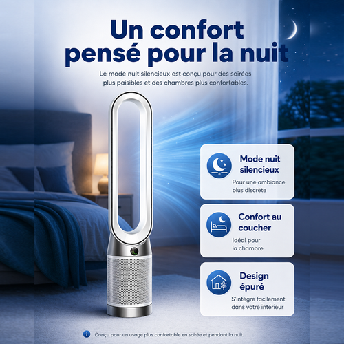 Purificateur ventilateur Dyson Purifier Cool PC1 (Blanc)