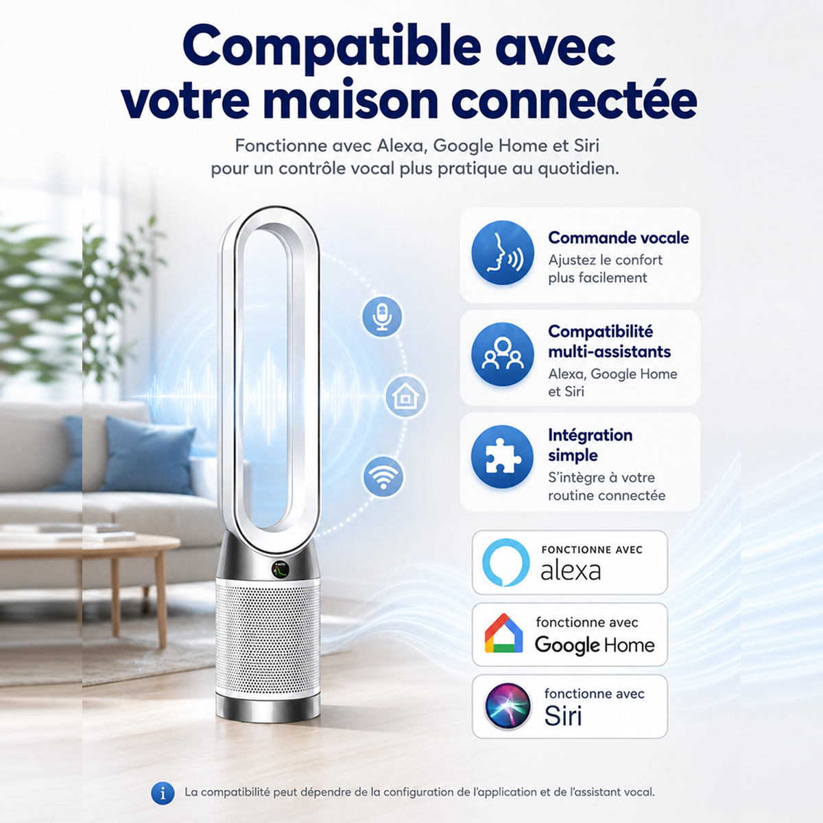 Purificateur ventilateur Dyson Purifier Cool PC1 (Blanc)